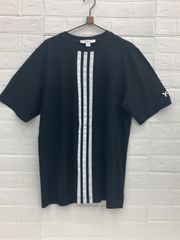 美品】Y-3 ワイスリー スリーライン 半袖 Tシャツ 20周年 ゆるだぼ