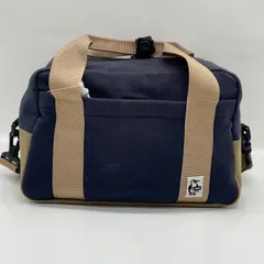 BN9067● CHUMS チャムス 2wayバッグ トートバッグ ショルダーバッグ  ブラック×ベージュ スウェットのサムネイル