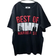 【中古】MM6 Maison Margiela/エムエムシックス メゾンマルジェラ BEST OF MARGIELA SIX ベストオブマルジェラ プリントＴシャツ ブラック M レディース ユニセックスのサムネイル