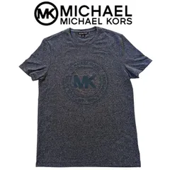 マイケルコース Michael Kors メンズサイズ MKサークルロゴ Tシャツ（Ash Midnight Navy） 半袖トップスのサムネイル