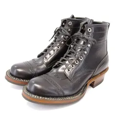 未使用 WHITE'S BOOTS ホワイツ US9.5D 27.5cm CRUISER CUSTOM HEELED 350M-HEEL クルーザー カスタム 黒 BLACK WATER BUFFALO  35005589のサムネイル