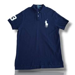 Polo Ralph Lauren ビックポニー ネイビー ポロシャツ S - メルカリ