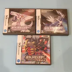 ポケットモンスター　ダイヤモンド　パール　プラチナ　3点セット　ニンテンドーDSソフト　pokemon