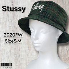 ⭐STUSSY バケットハット 千鳥格子 チェック柄 S/M - メルカリ