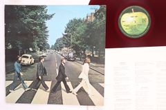 レアアップル赤盤! レコード極美! ビートルズ アビイロード 1969年