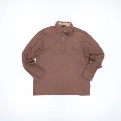100 DAKS 長袖 カラーTシャツ 0527H2のサムネイル