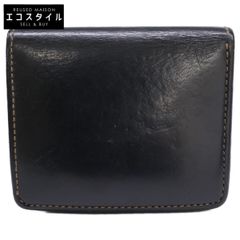 Wildswans kf-003 馬と牛革 シェルコードバン 二つ折り財布 中古
