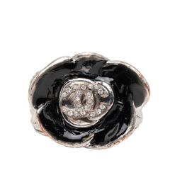 シャネル（CHANEL）ココマーク カメリアモチーフ ラインストーン