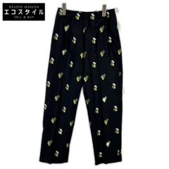 新品未使用タグ付！LOEFF レモンジャガードパンツ レモン ロエフ
