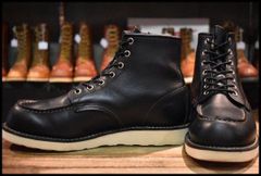 8D 良品 11年】レッドウィング 2268 エンジニア 黒 ブラッククローム