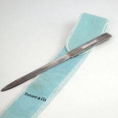 f469 美品 ティファニー ペーパーナイフ レターオープナー シルバー