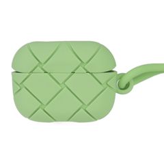 BOTTEGAVENETA ボッテガヴェネタ Airpods Pro エアポッズ プロ ケース その他小物 691715 ラバー ピスタチオ グリーン系 ストラップ付き イヤホンケース カバー