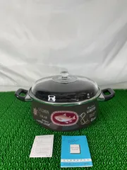 新品　ステンレスハウスウェアー　両手鍋　22cm 4.8Lのサムネイル