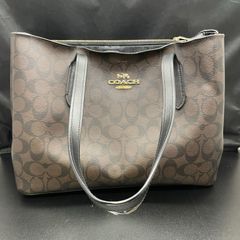 コーチ COACH トートバッグ ミニ F29500 シグネチャー - メルカリ