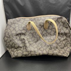 美品 YSL イヴサンローラン Y2K ジラフ柄 ミニボストン ハンドバッグ
