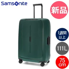 【新品】 サムソナイト Samsonite スーツケース エッセンス スピナー 75cm 111L ESSENS Spinner 75/28 キャリーケース キャリーバッグ 軽量 4輪 TSAロック 静音キャス カラー1 [SN9-CG]のサムネイル