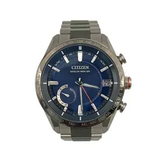 CITIZEN シチズン 時計 アテッサ サテライトウエーブGPSソーラー F150 T025811/CC3085 51L ブルー文字盤 TI TI メンズ 新古未使用展示品