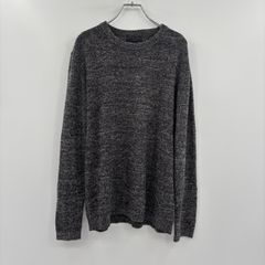 新品 ポールスミス ラメニット 長袖 クルーネック 光沢 ブラック 日本 