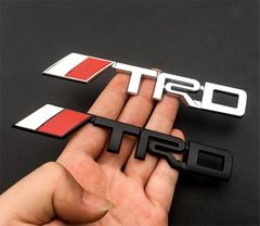 全色入荷！　トヨタ　TRD SPORTS メタルエンレム（大）E【メッキ or ブラック】