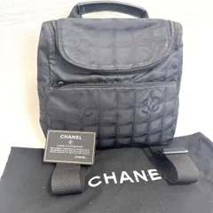 シャネル ニュートラベルライン リュック ショルダーバッグ 2way 黒