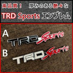 全色再入荷！【135mm】トヨタ　TRD SPORTS エンブレム（大）K