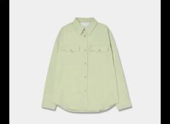 HOPE Stockholm スタンドカラー プルオーバーシャツ ロングシャツ 