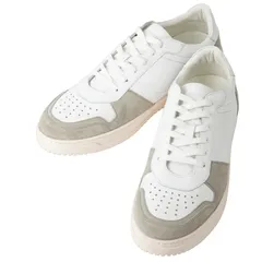 Orobianco LANZA [ Leather Combi Sneaker ] BIANCO/NUOVA  ◆orobianco オロビアンコ レザースニーカー ビジカジ ミリタリー イタリア製 ITALY ホワイト 白のサムネイル