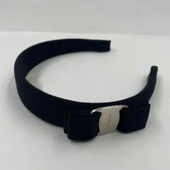 Salvatore Ferragamo  サルヴァトーレフェラガモ カチューシャ リボンその他ファッション雑貨(削除) レディース ブラック 中古のサムネイル