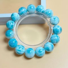 超高品質 ラリマー 14ミリ！ 天然石 定価18万 - メルカリ