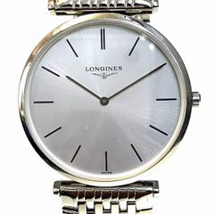 ロンジン タンク ローマン 手巻き【5037 805】ブルー【稼働品】メンズ 