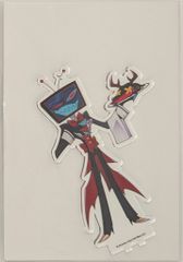 하즈빈 호텔에 오신 것을 환영합니다 animate cafe HAZBINHOTEL Maid&Butler Cafe lounge 복스 아크릴 스탠드