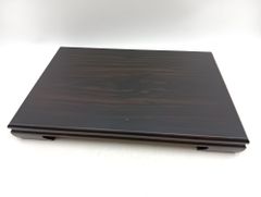 G2707【高級唐木家具】黒丹 花台 2号 黒檀 敷板 飾台 盆栽置台 華道具