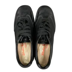 186005 現状品 Salvatore Ferragamo サルヴァトーレフェラガモ スニーカー 24.5cm レディースのサムネイル