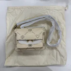 正規品 新品 (未使用) マルニ トランク クロスバック アイボリー プリンティングのサムネイル