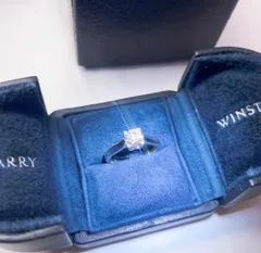 HARRY WINSTON HWリング プラチナ ダイヤモンドのサムネイル