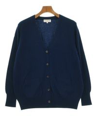 ブルネロクチネリ スパンコール カーディガン 紺 S 麻 シルク