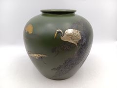 薄端 銅製花器 いけばな_Y9638 - メルカリ