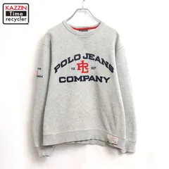00s POLO JEANS 両V スウェット トレーナー メンズ 表記Sサイズのサムネイル