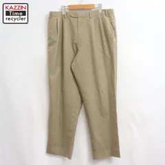 90s vintage RALPH LAUREN 2タック スラックスパンツ メンズ Lサイズ相当のサムネイル