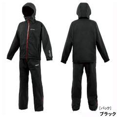 Gamakatsu フィッシングスーツ 上下セット ブラック ブルー - メルカリ
