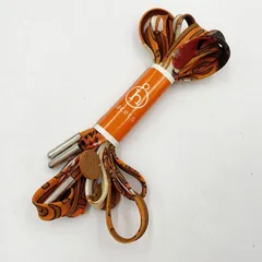 HERMES エルメス シューレース クツひも プティアッシュ マルチカラー系 シルク ユニセックス 超美品のサムネイル