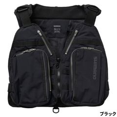 美品】VE-041X SHIMANO シマノ フィッシングベストXL - メルカリ