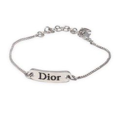 極美品】ディオール チェーン ブレスレット シルバー アクセサリー