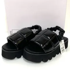 【ALL BLACK×nouer 】ヌエール/パフィ厚底サンダル/37/未使用品/ヤマダヤのサムネイル