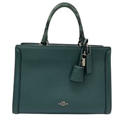 60 COACH コーチ レザー 2WAY ハンドバッグ ショルダーバッグ - メルカリ