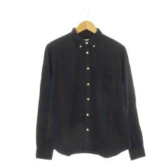 バルマン BALMAIN 3432K017 ショルダーボタン装飾ボーダーニット