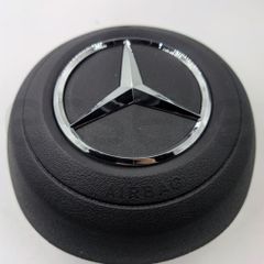 イ*ー様 【新品】メルセデスベンツ エアバッグカバー（赤ステッチ