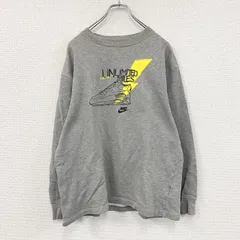 NIKE　ナイキ　スウェット/トレーナー　グレー　Lサイズ　古着
