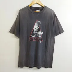 SRH エスアールエイチ フォトプリント Tシャツ パンク ロック グランジ Y2K フェード 墨黒 サイバー スケート アーカイブ grunge gothic punk SKATE ROCK HARDCORE 半袖  E843のサムネイル