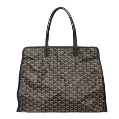 GOYARD ゴヤール アーディ PM バッグ パンチング スモール ショルダーバッグ ポーチ ヘリンボーン ブラック トートバッグ